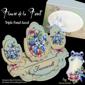 Fluers De La Foret Easel Kit