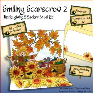 Smiling Scarecrow 2 Easel Kit
