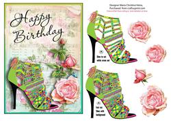 Happy Birthday with Shoe