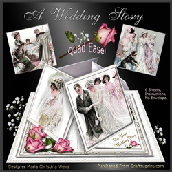 A Wedding Story Quad Easel