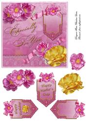 Dainty Flowers 6x6 Topper
