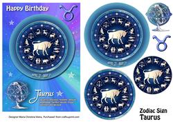 Zodiac Signtaurus Mystical