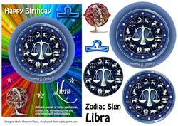 Zodiac Sign Libra Rainbow