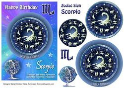 Zodiac Sign Scorpio Mystical