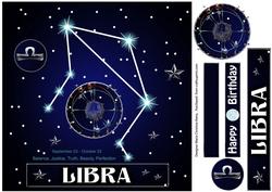 Star Sign Libra 8x8