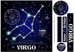 Star Sign Virgo 8x8