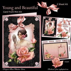 Young and Beautiful Card Front