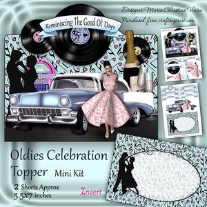 Oldies Celebration Topper