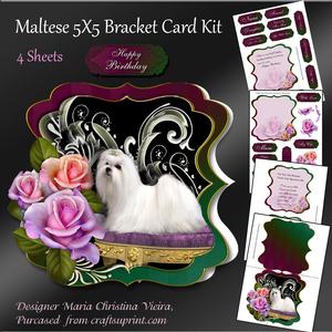 Maltese 5x5 Brackit Card