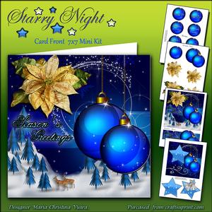 Starry Night 7x7 Front