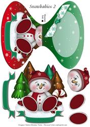 Snow Babies 2 Mini Rocker Card