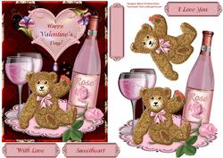 Pawful of Hearts Teddy Bear
