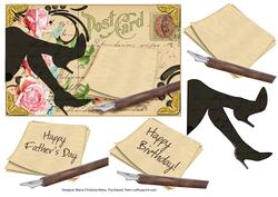Legs Postcard Topper