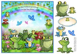All Frogs Card Front