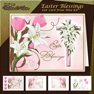 Easter Blessings 6x8 Card Front