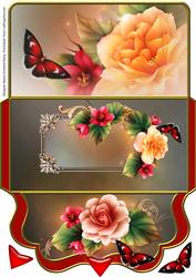 Voucher Red with Gold