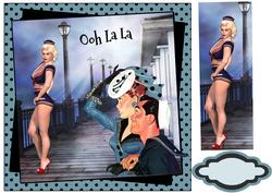 Ooh La La Sailor Blonde 8x8