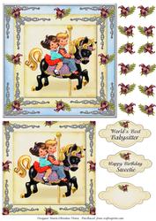 Carousel Fun Blue