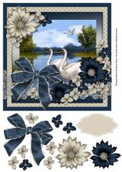White Swan Lake 7x7