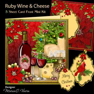 Ruby Wine with Cheese