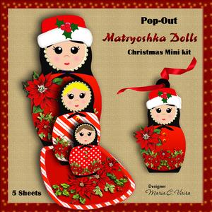 Matryoshka Christmas Dolls