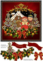 Christmas Eve Gingerbread Couple