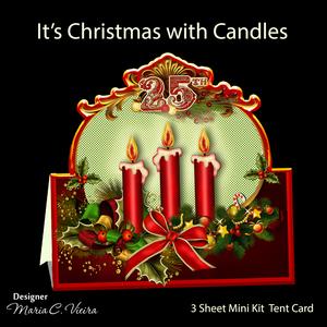 It's Christmas with Candles