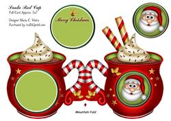 Santa Red Cup Full Quick Card