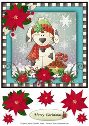 Christmas Pal Dog 8x8