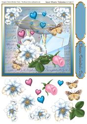 Sweet Hearts Valentine 6.5 Card Front
