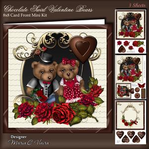 Chocolate Swirl Valentine Bears Kit