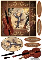 La Musica for Him 6.5x6.5