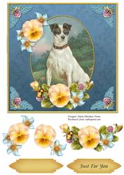 Vintage Dog for You 7x7 Cf