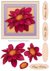 Dahlia Nouveau Card Font 3