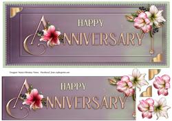 Happy Anniversary Large Dl