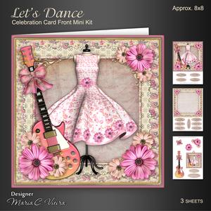 Lets Dance 8x8 Card Front Kit