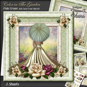 Color in the Garden Kit Pale Green