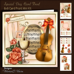 Special Day 8x8 Card front Kit