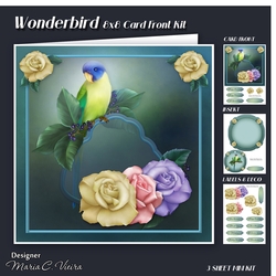 Wonderbird 8x8 Card Front Kit