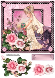 Lovely Bride 8X8 Topper