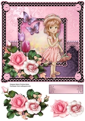 Tulip Sweetie 8X8 Topper