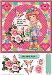 Make Quilts 8X8 Card Front