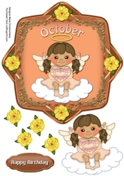 October Birthstone Topper