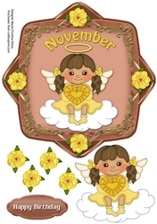 November Birthstone Topper