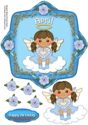 April Birthstone Topper