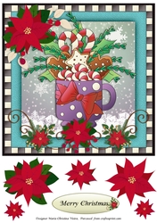 Candy Cup 8x8 Card Front