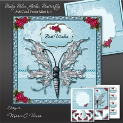 Baby Blue Gothic Butterfly MiniKit