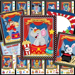Circus Fun Party Time Bumper Kit