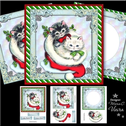 Xmas Kittens Stocking 