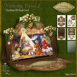Nativity Easel 2 Mini Kit
